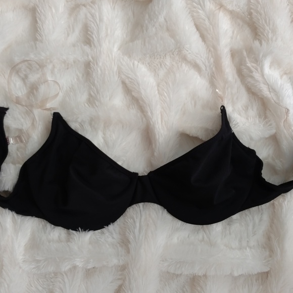 🌺 Underwire Bra with Clear Straps - Picture 1 of 3
